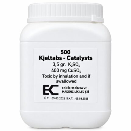 Kjeldahl Tablet Bakırlı (Cu) 500 Tablet